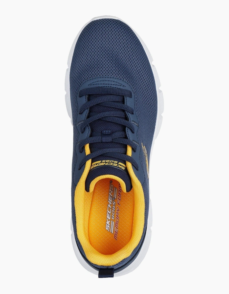 Skechers BOBS B Flex Icy Edge Textile Men's Navy Trainers