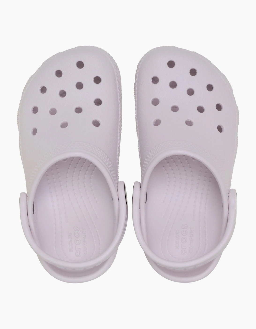 Crocs Classic EVA Girl's Grape Ice Clogs