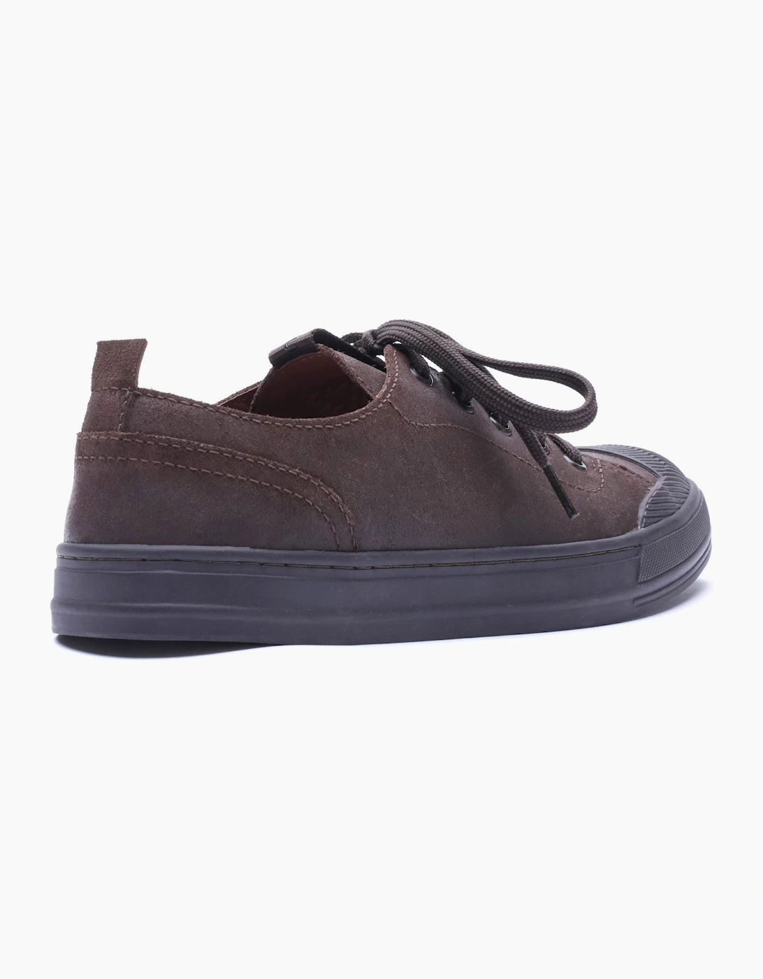 Base London Volt Leather Men's Brown Lace-Up Shoes