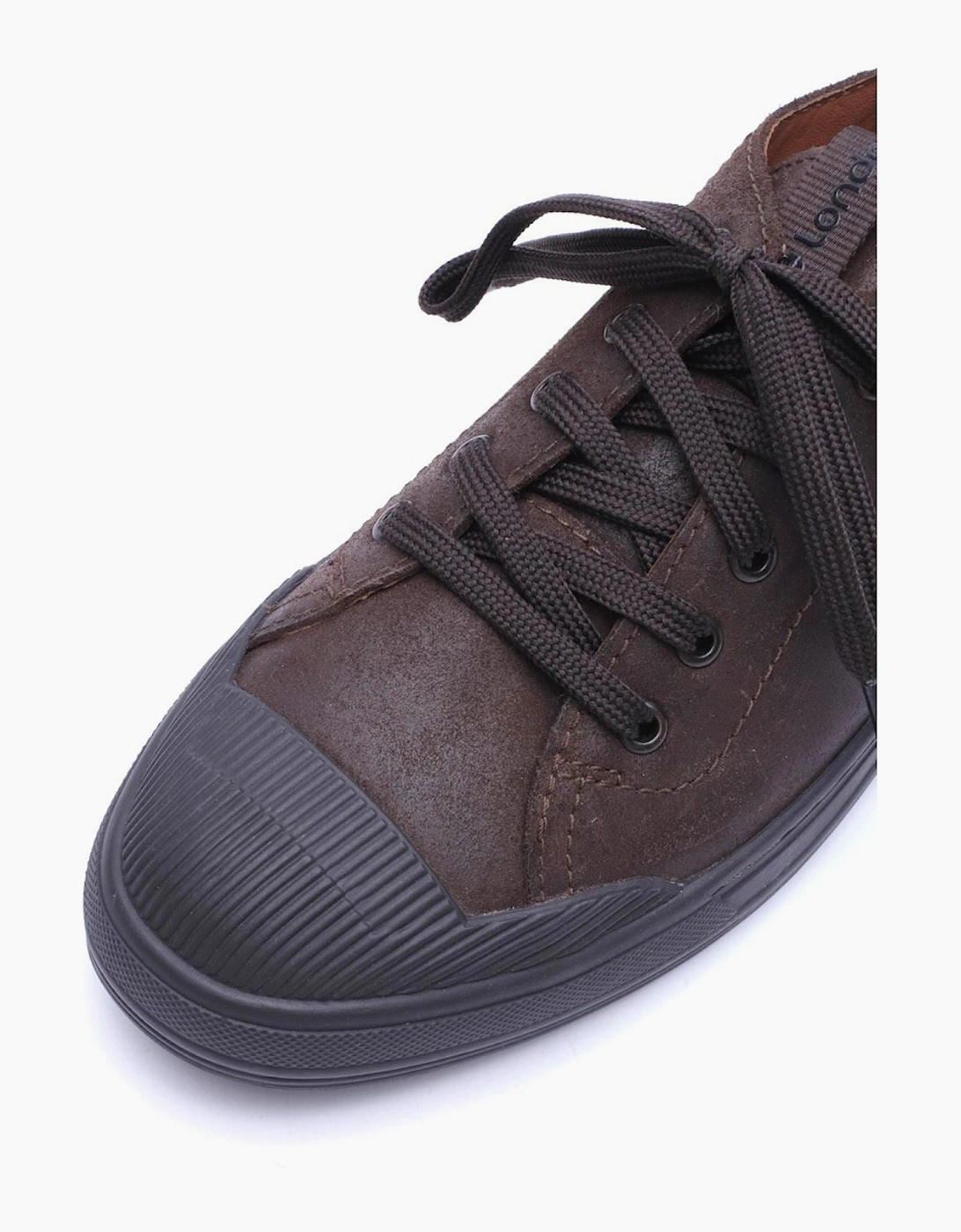 Base London Volt Leather Men's Brown Lace-Up Shoes