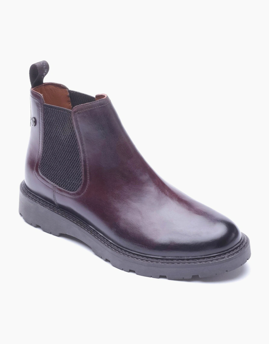 Base London Echo Leather Men's Washed Brown Boots
