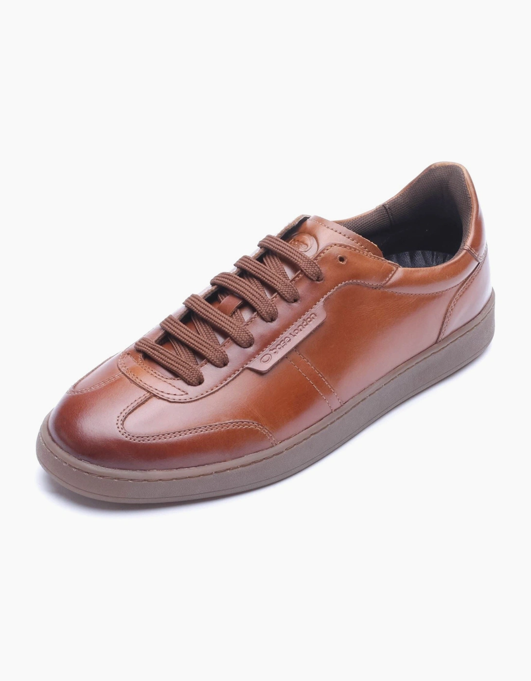 Base London Tucker Leather Men's Tan Trainers