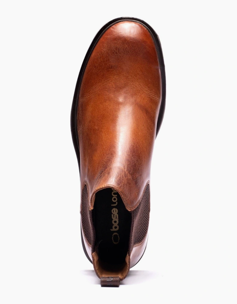 Base London Roebuck Leather Men's Tan Boots