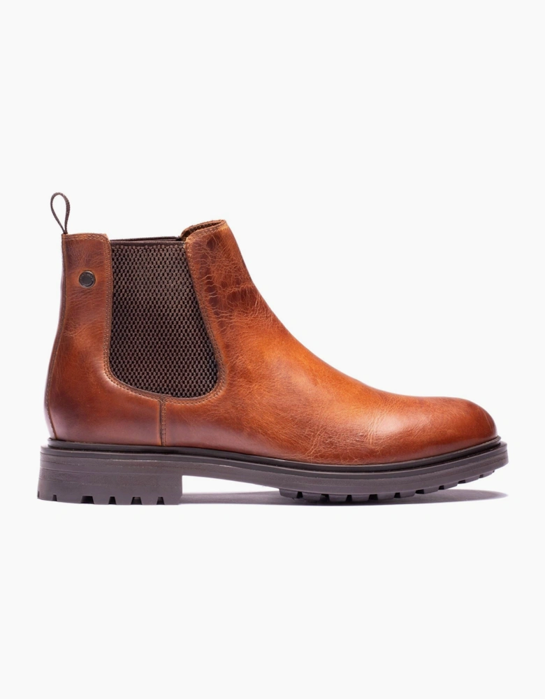 Base London Roebuck Leather Men's Tan Boots