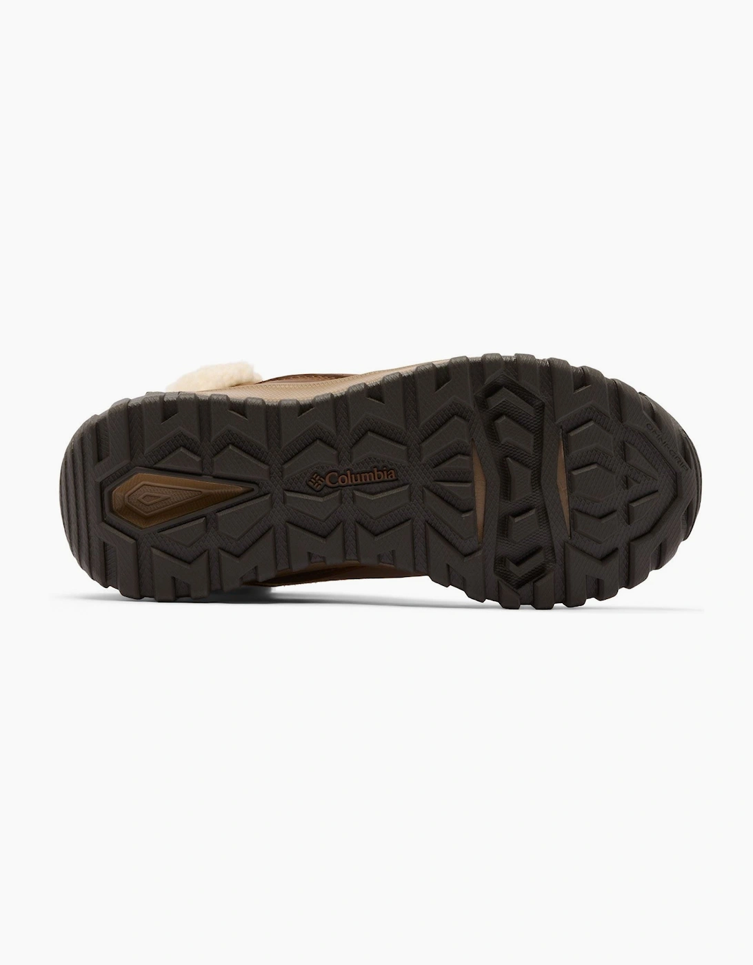 Columbia Burnsider Cozy Leather Women's Brown Hiking Boots