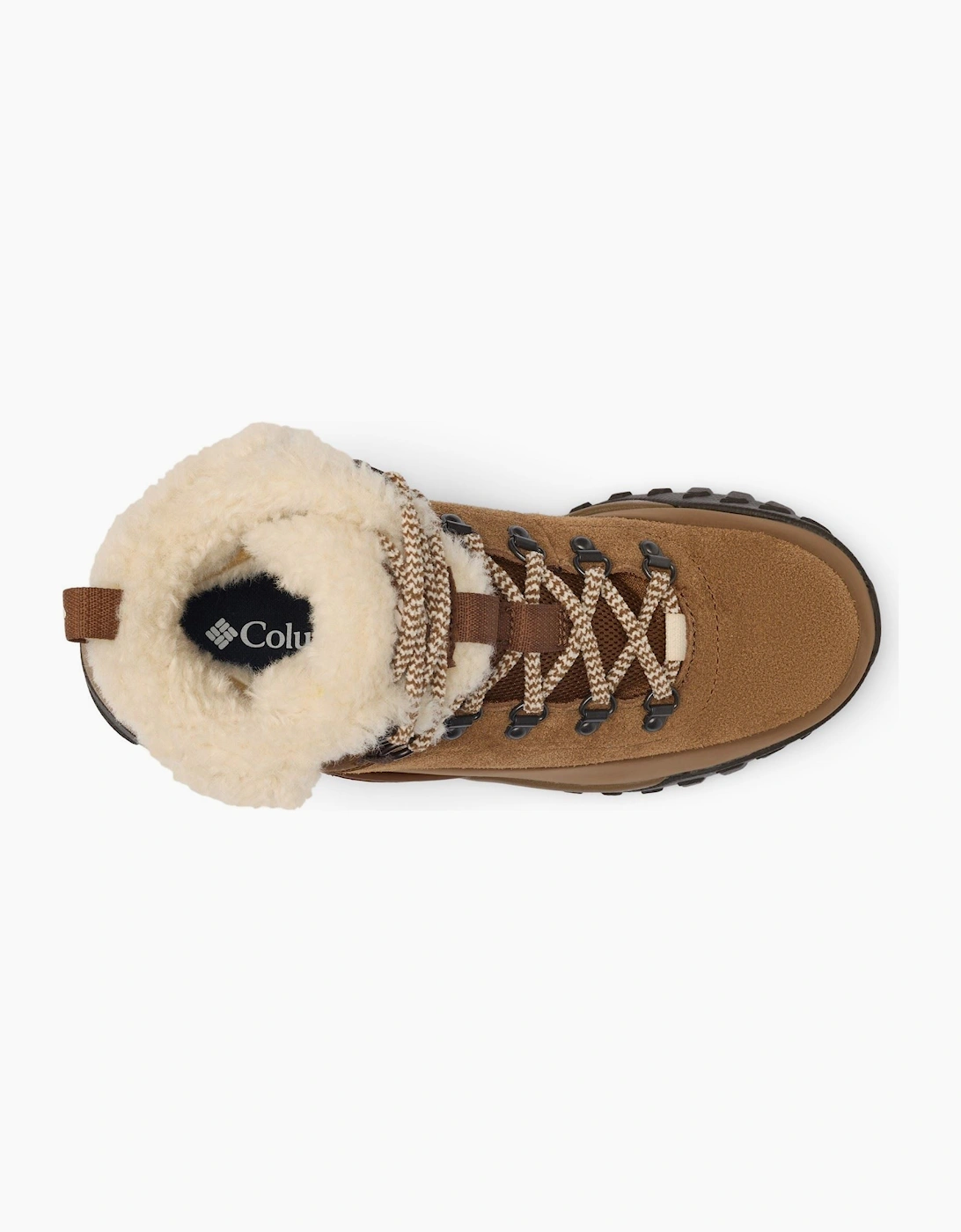 Columbia Burnsider Cozy Leather Women's Brown Hiking Boots