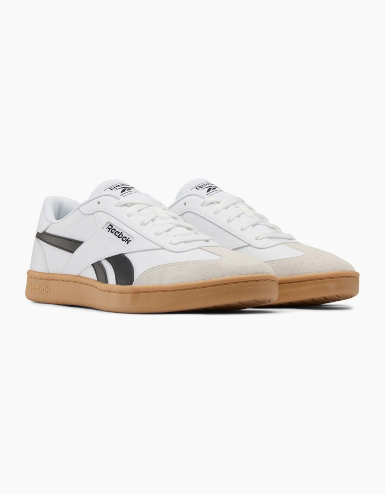 Reebok Forte Lounger Leather Men's White/Black/Chalk Trainers