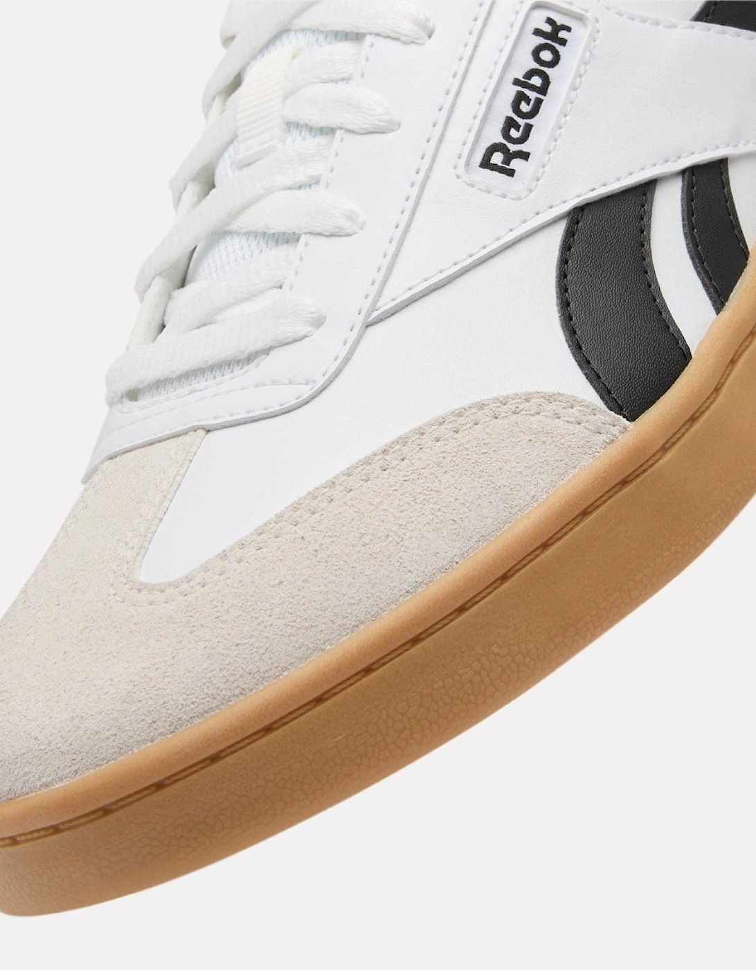 Reebok Forte Lounger Leather Men's White/Black/Chalk Trainers