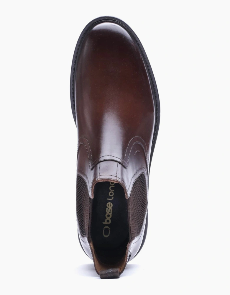 Base London Smith Leather Men's Brown Boots
