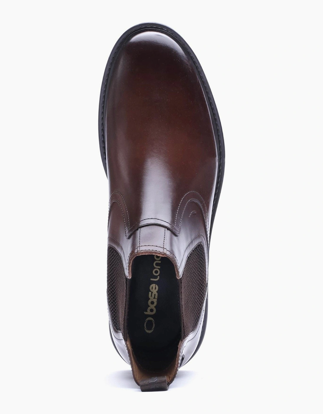 Base London Smith Leather Men's Brown Boots