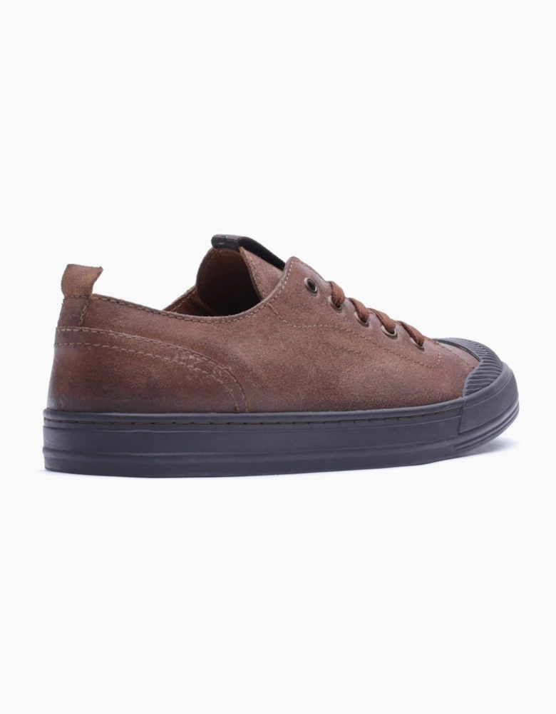 Base London Volt Leather Men's Tan Lace-Up Shoes
