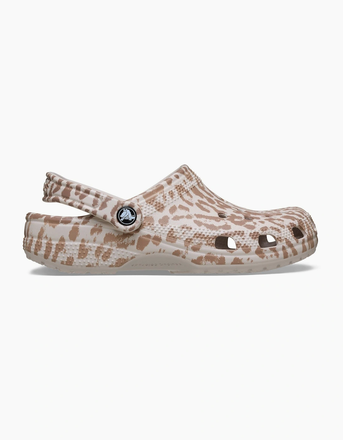 Crocs Classic Pop Animal EVA Women's Beige Clogs