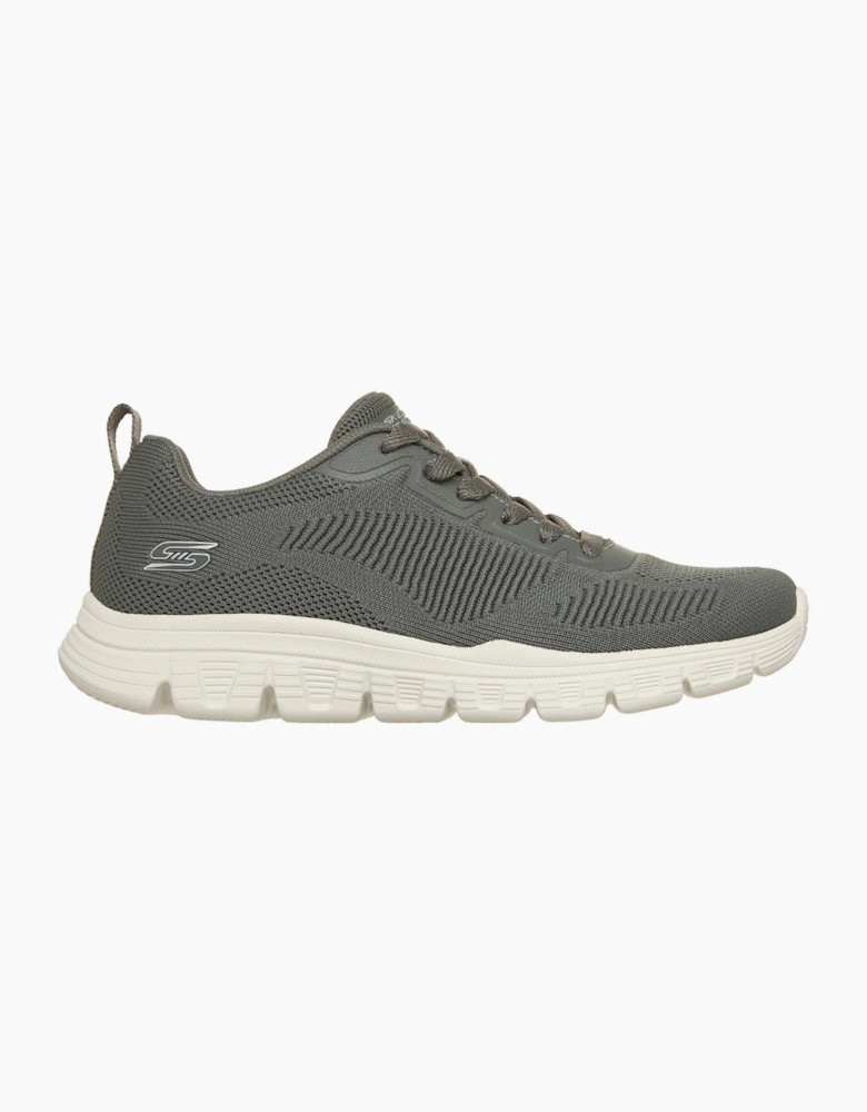 Skechers BOBS B Lite Textile Women's Olive Trainers