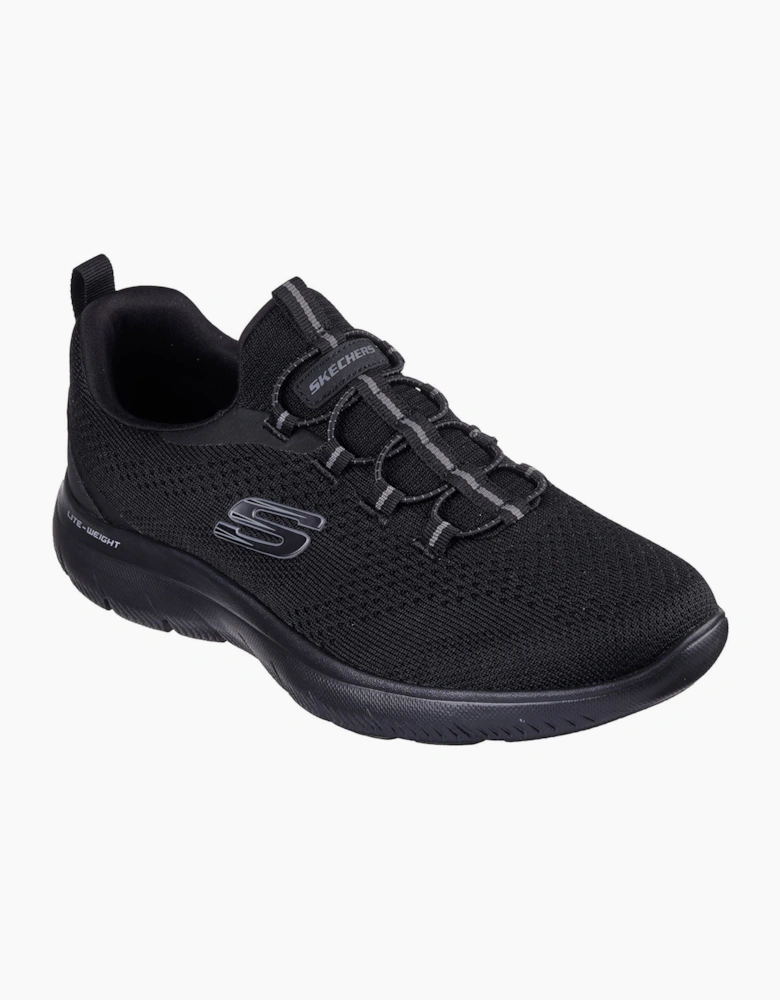 Skechers Summits Tallo Textile Men's Black Trainers