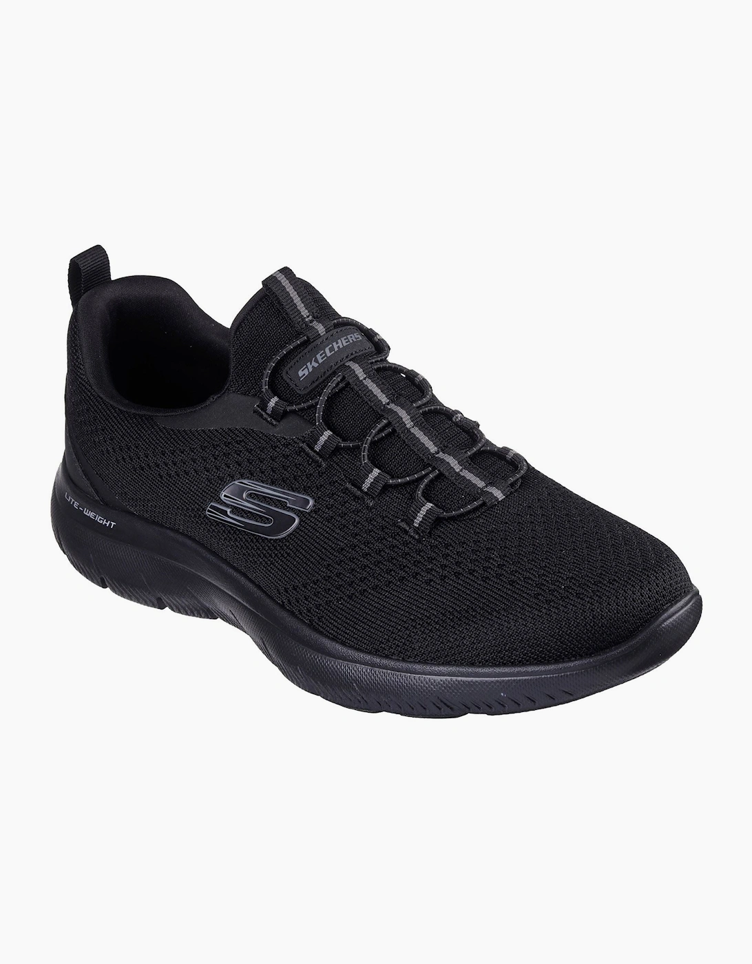 Skechers Summits Tallo Textile Men's Black Trainers