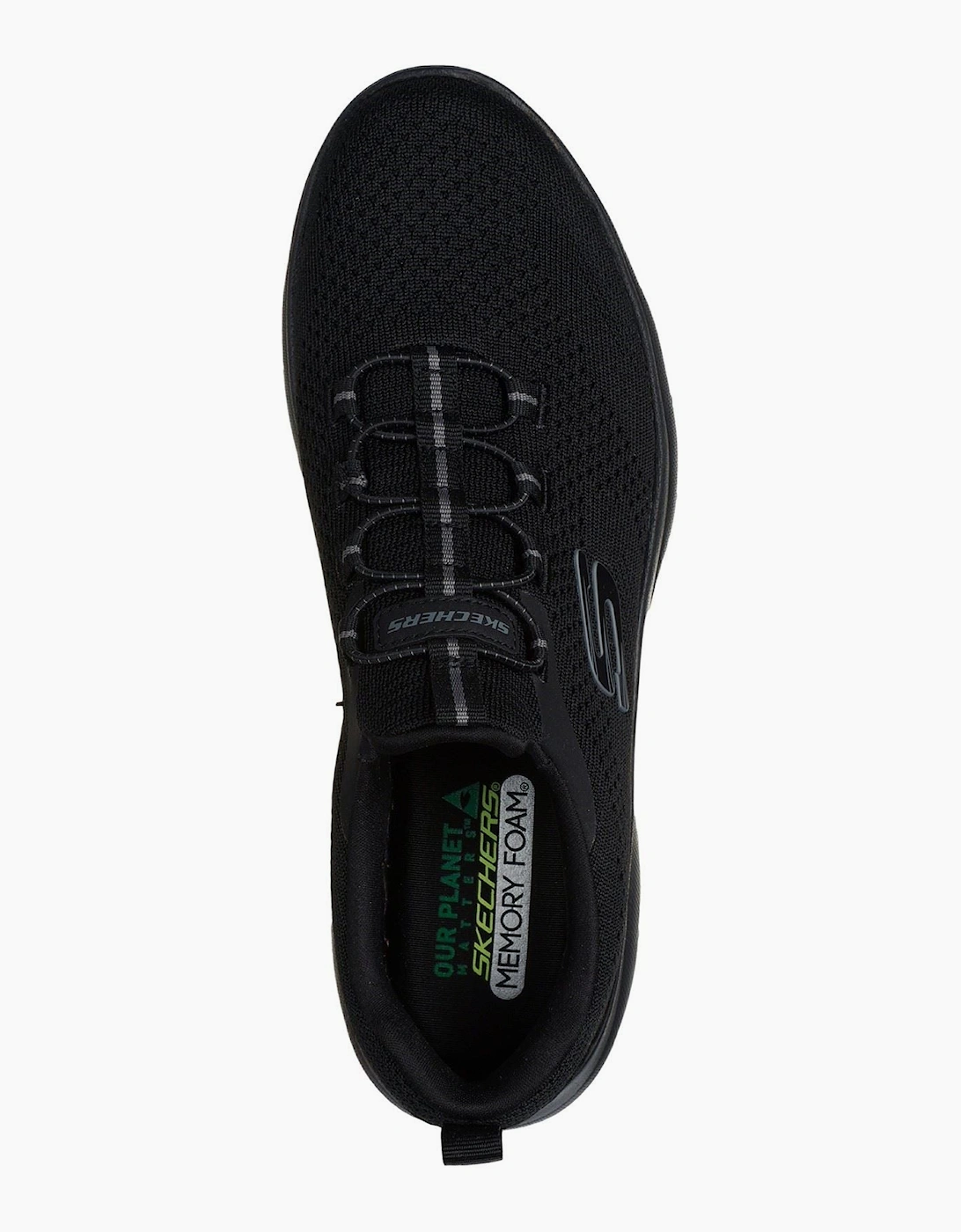 Skechers Summits Tallo Textile Men's Black Trainers