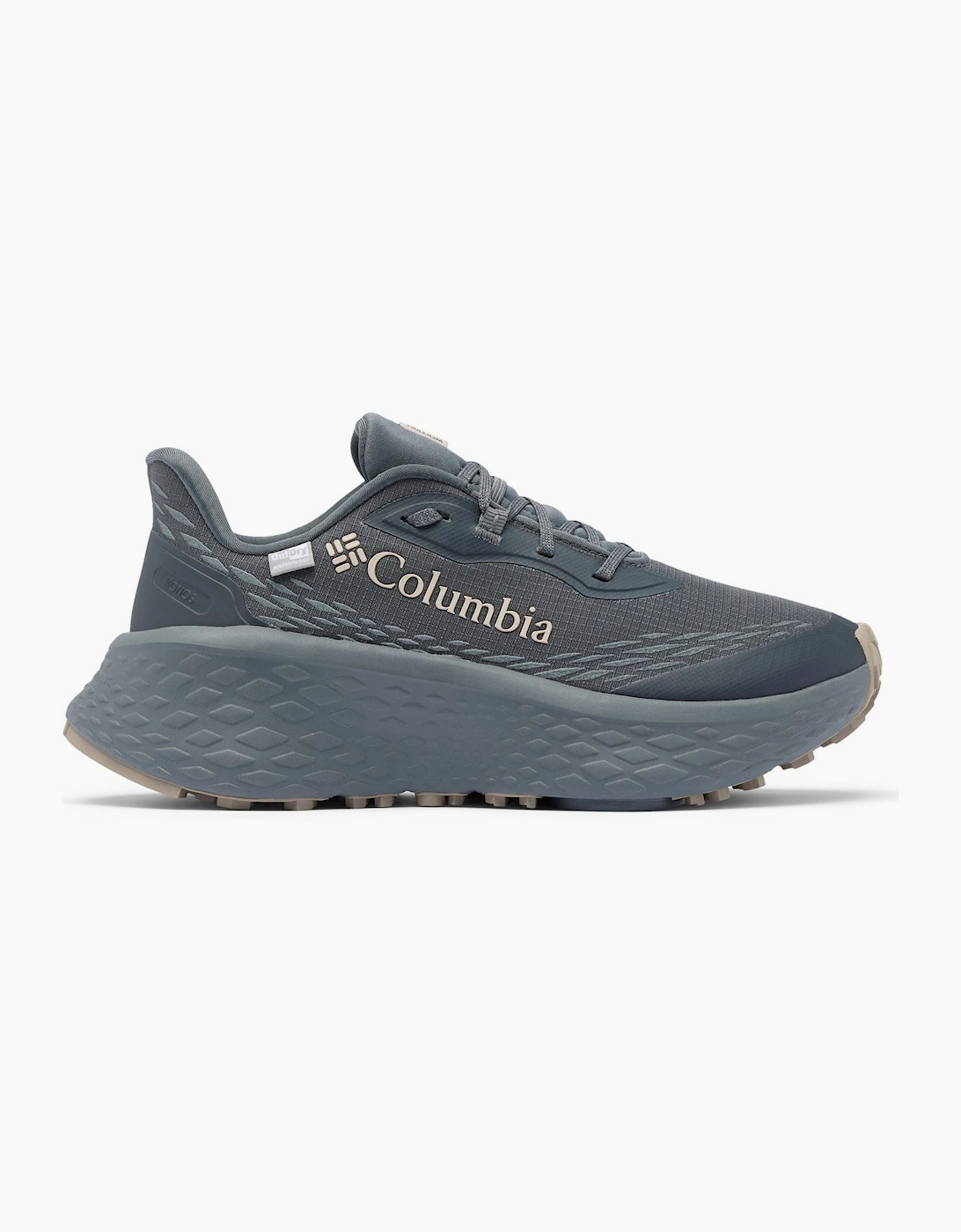Columbia Konos Trillium Walking Polyester Women's Graphite/Soft Taupe Hiking Shoes