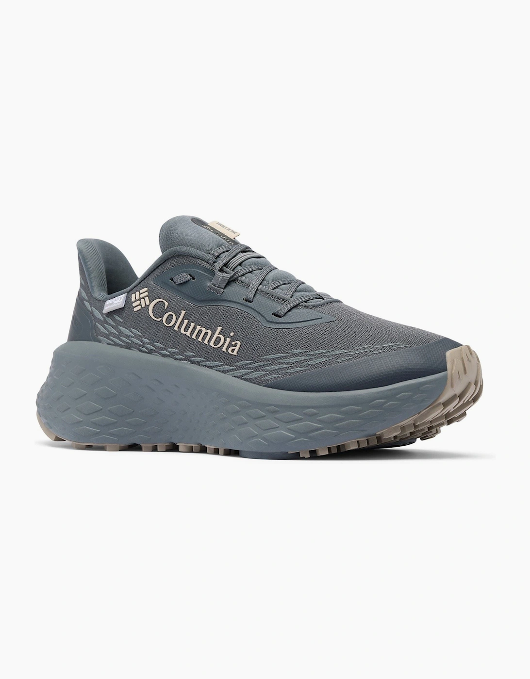 Columbia Konos Trillium Walking Polyester Women's Graphite/Soft Taupe Hiking Shoes