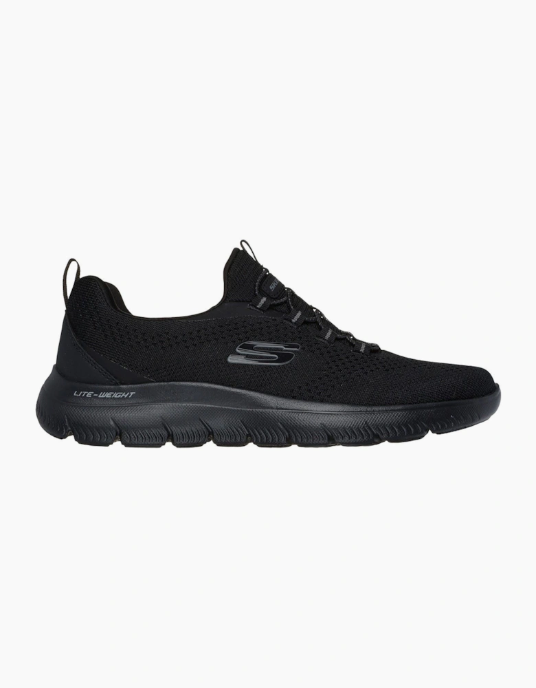 Skechers Summits Tallo Textile Men's Black Trainers
