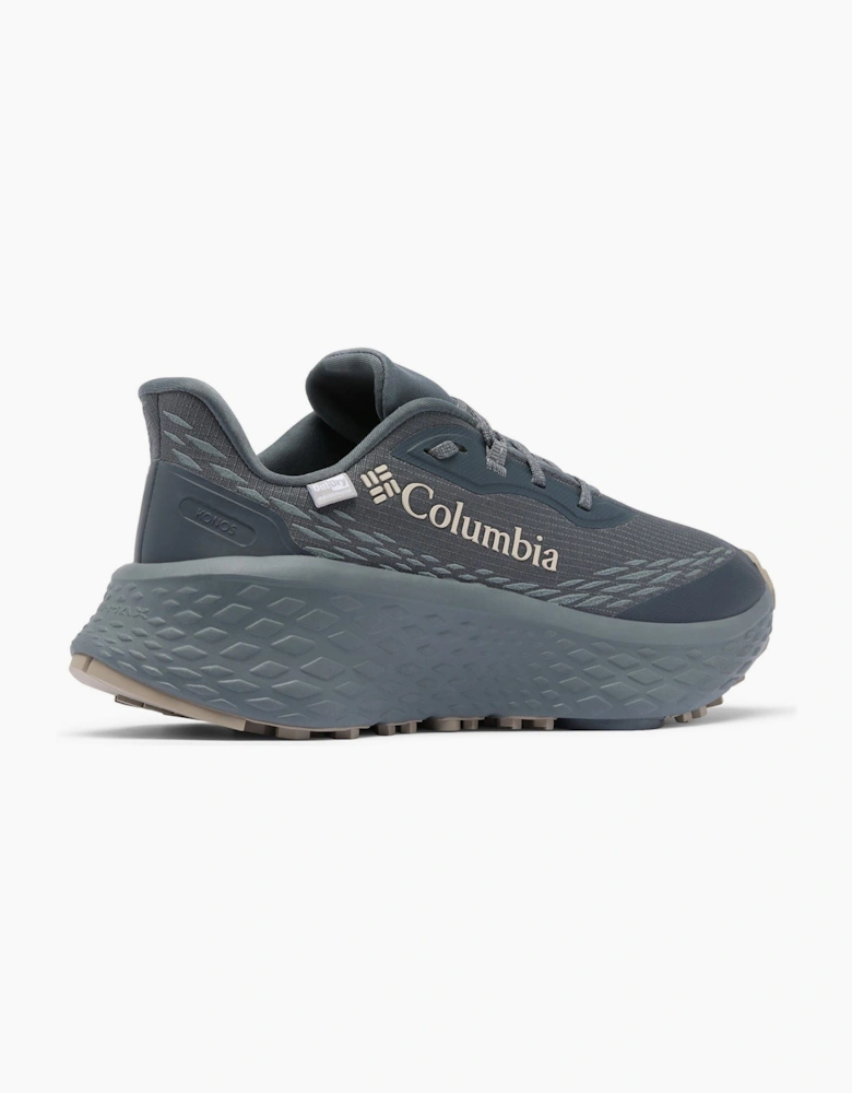 Columbia Konos Trillium Walking Polyester Women's Graphite/Soft Taupe Hiking Shoes