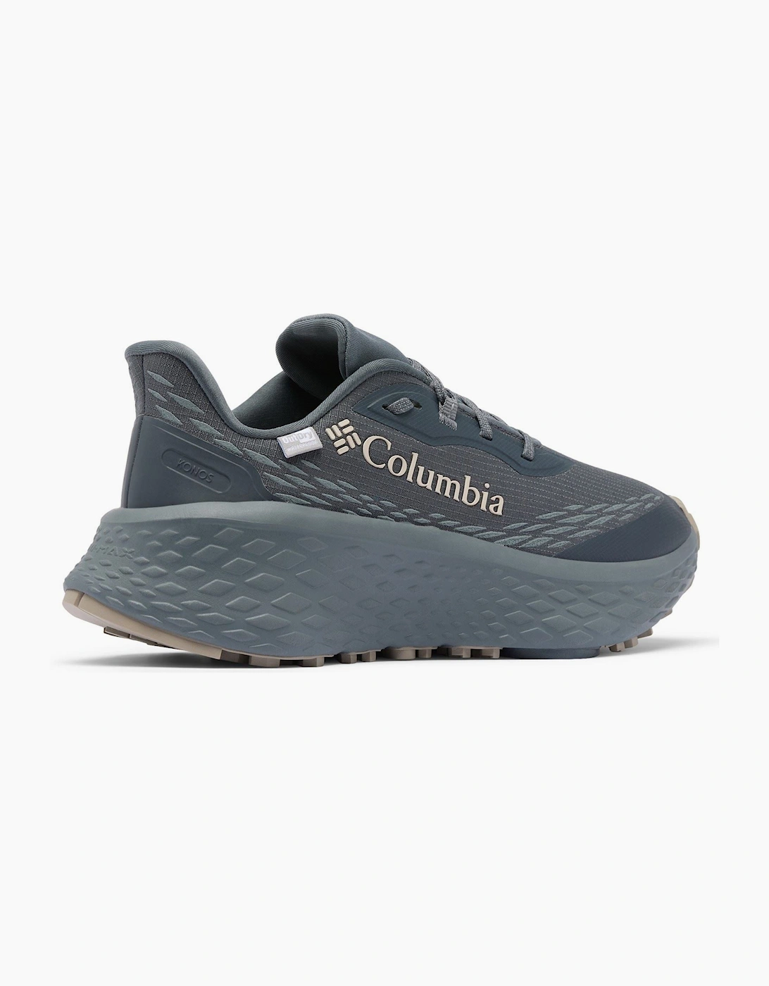 Columbia Konos Trillium Walking Polyester Women's Graphite/Soft Taupe Hiking Shoes