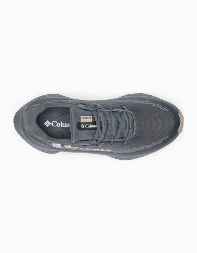 Columbia Konos Trillium Walking Polyester Women's Graphite/Soft Taupe Hiking Shoes