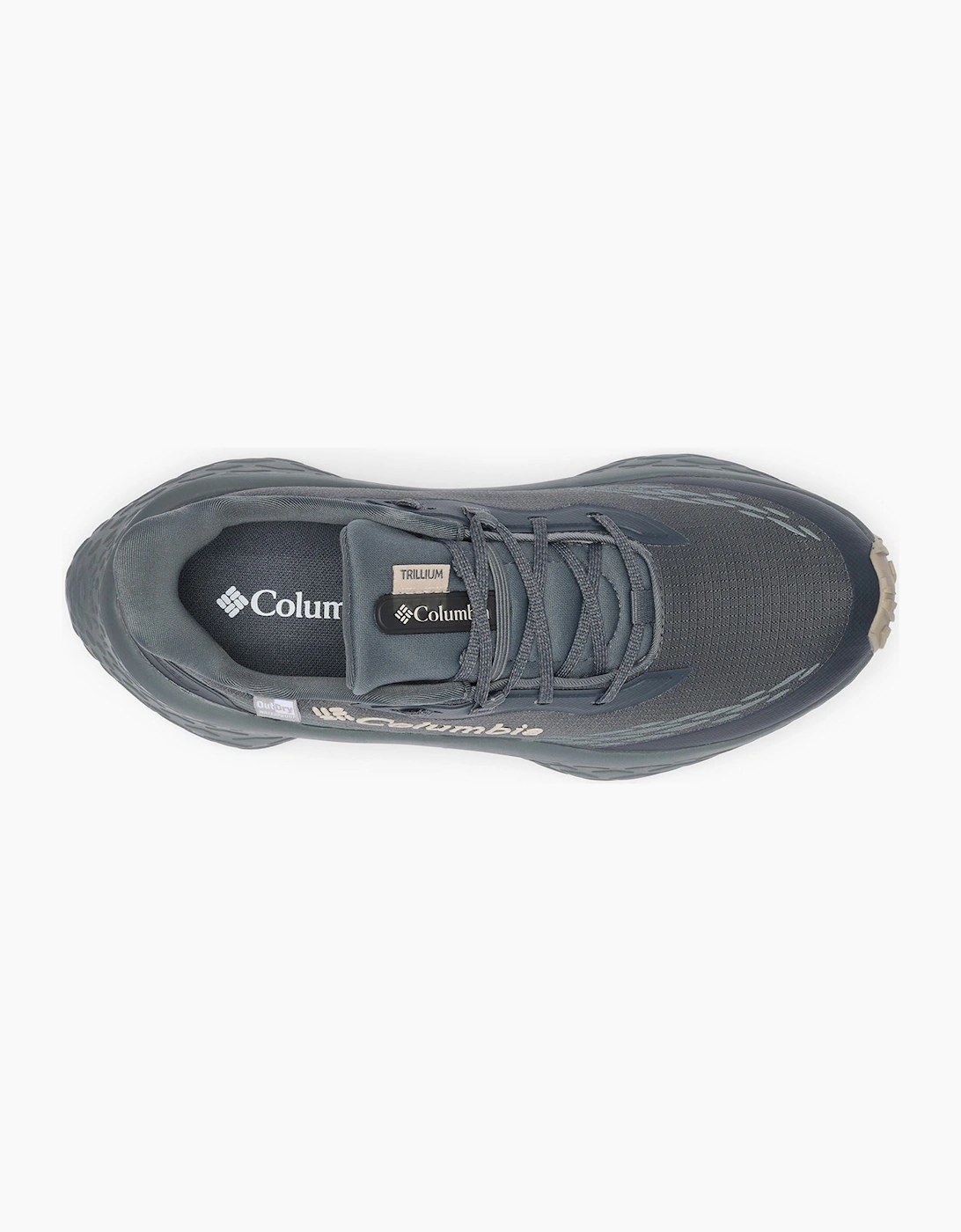 Columbia Konos Trillium Walking Polyester Women's Graphite/Soft Taupe Hiking Shoes