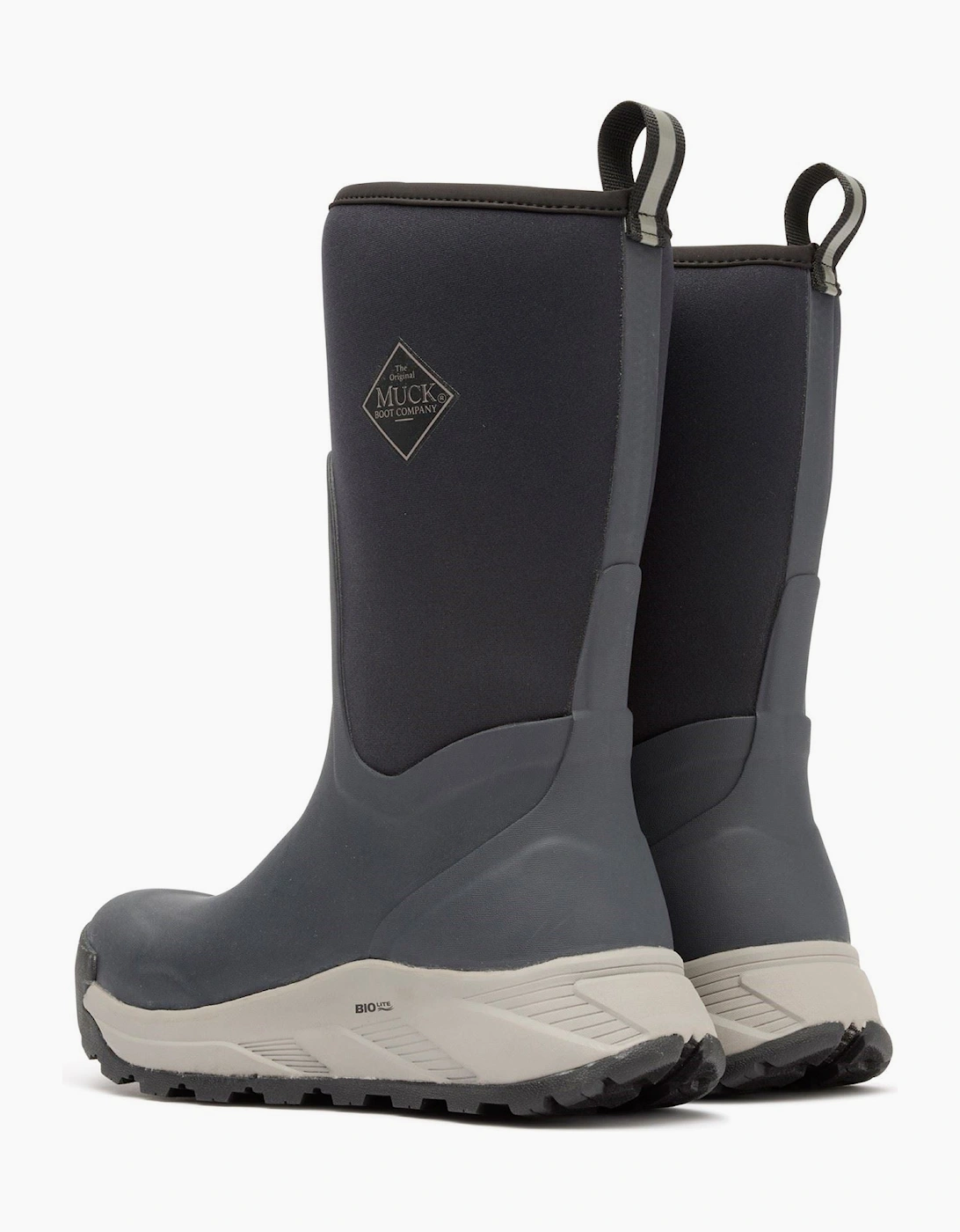 Muck Boots Outmax 12" Rubber Men's Black Wellington Boots