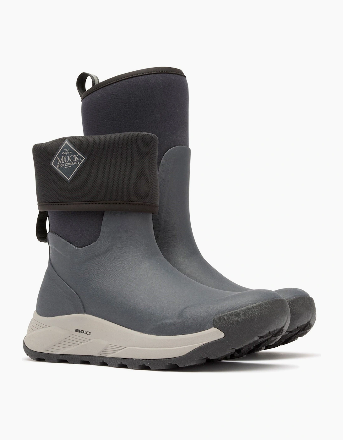 Muck Boots Outmax 12" Rubber Men's Black Wellington Boots