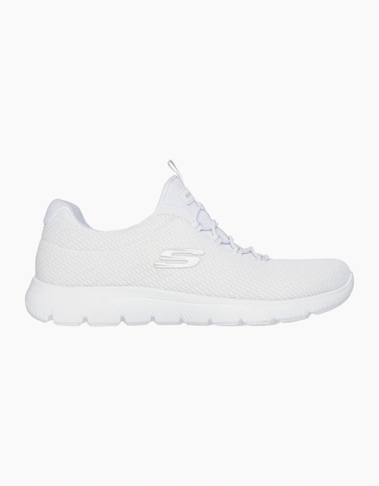 Skechers Summits Summer Blush Textile Women's White Trainers