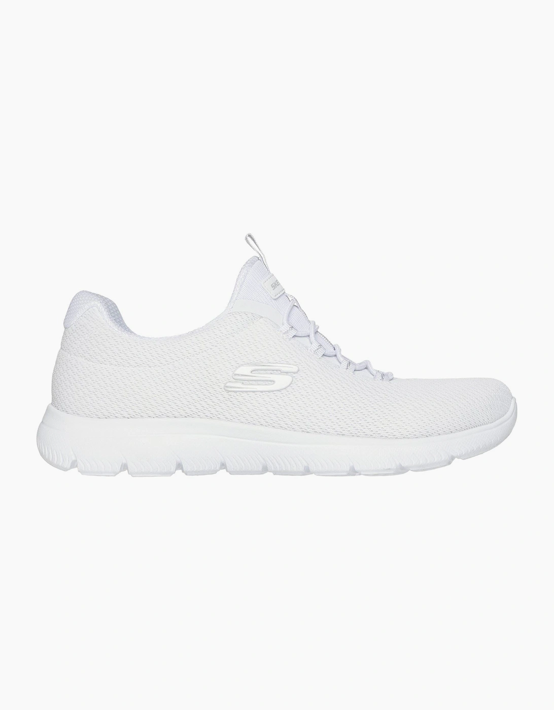 Skechers Summits Summer Blush Textile Women's White Trainers