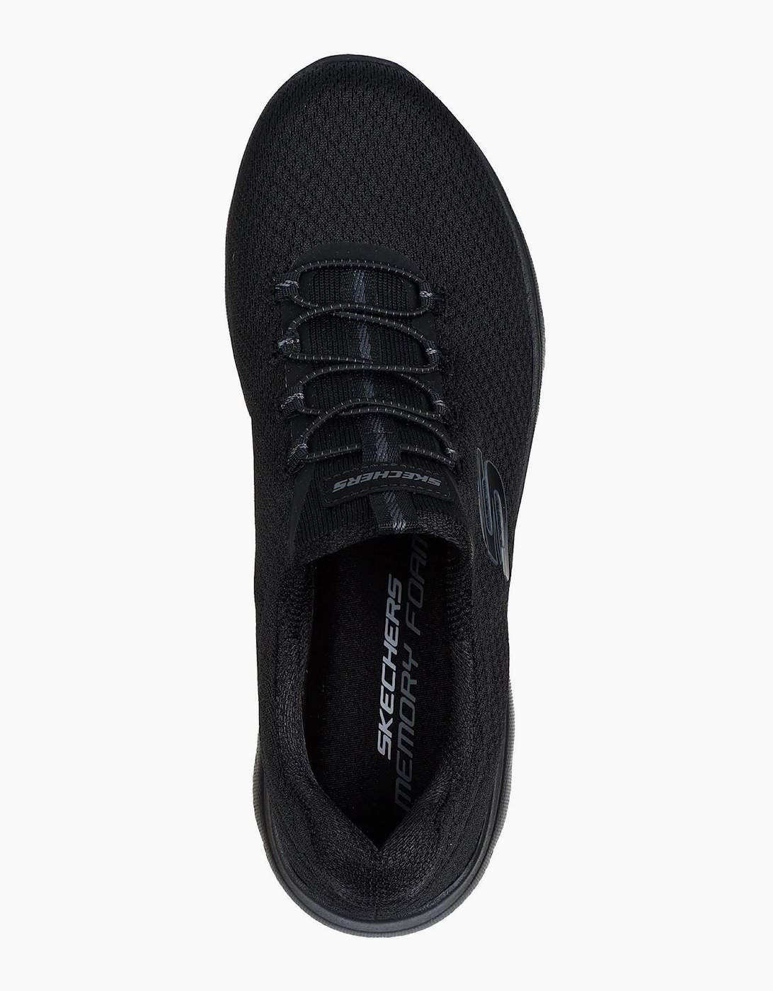 Skechers Summits Summer Blush Textile Women's Black Trainers