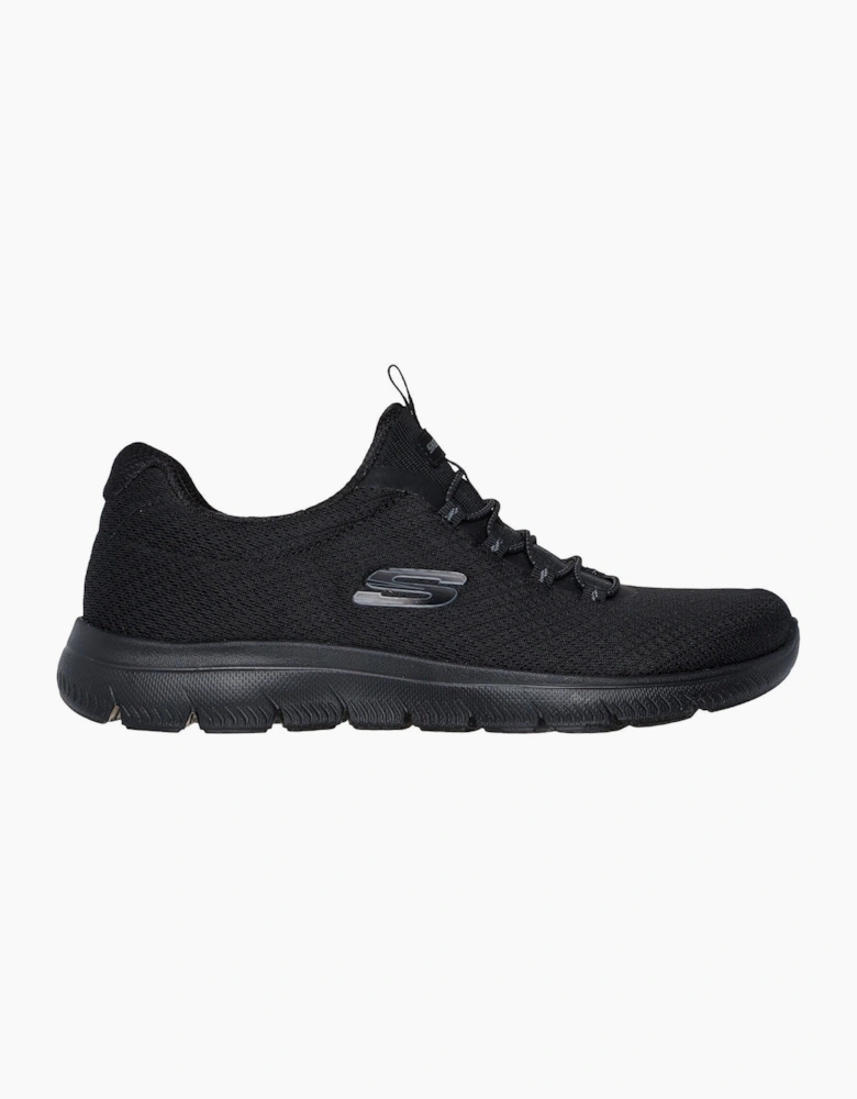 Skechers Summits Summer Blush Textile Women's Black Trainers