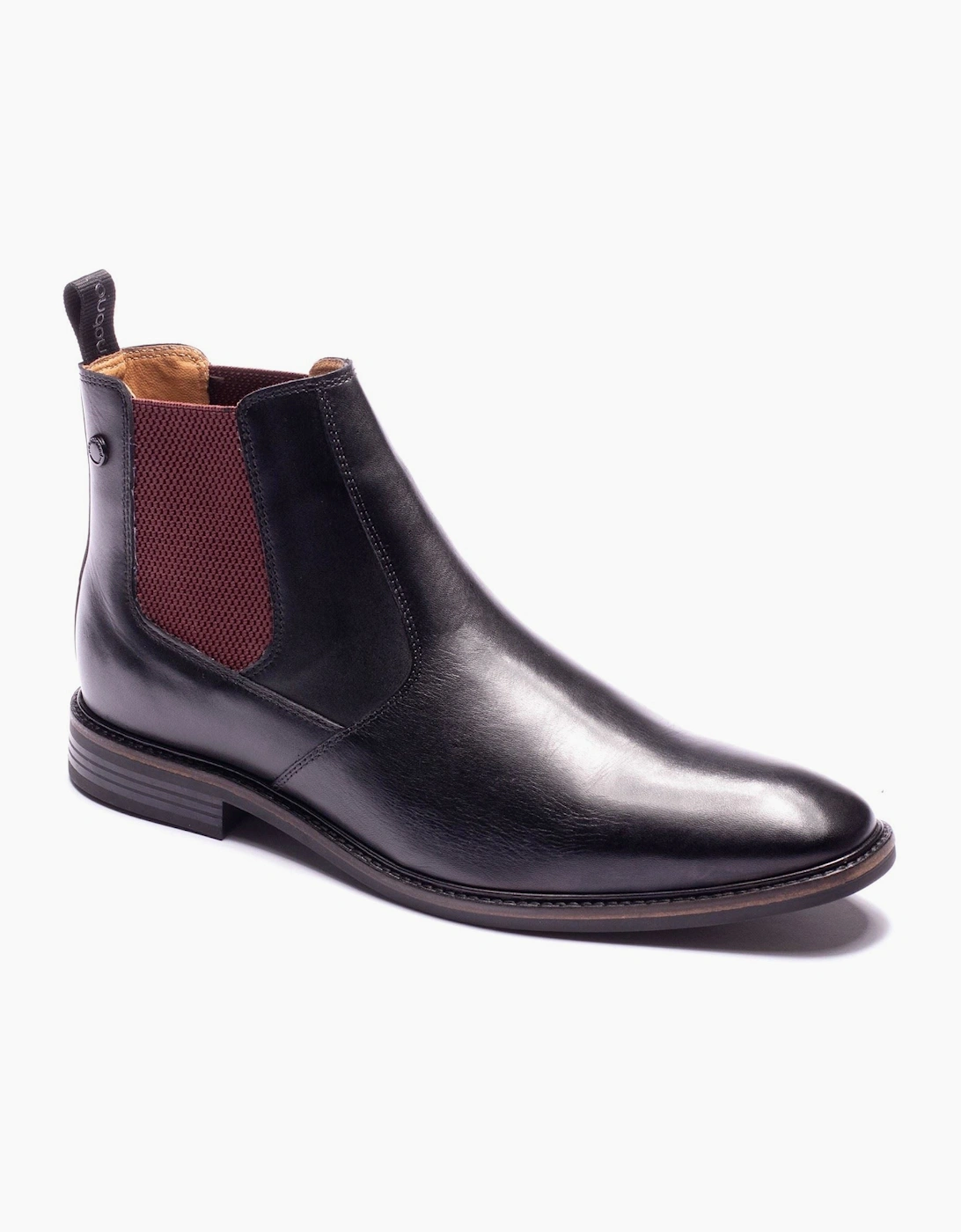 Base London Kensington Leather Men's Black Boots