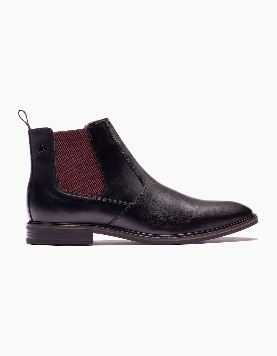 Base London Kensington Leather Men's Black Boots