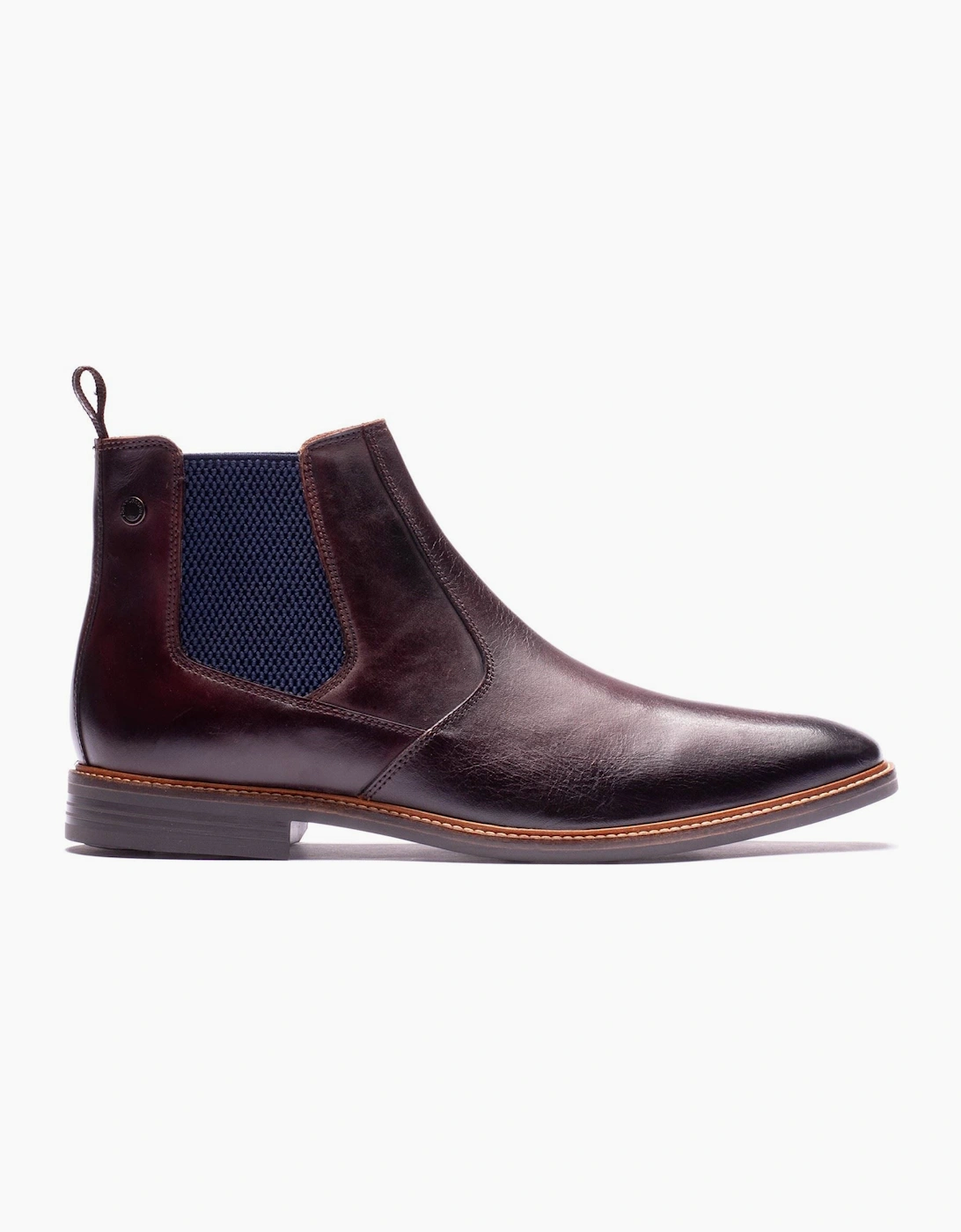 Base London Kensington Leather Men's Washed Brown Boots