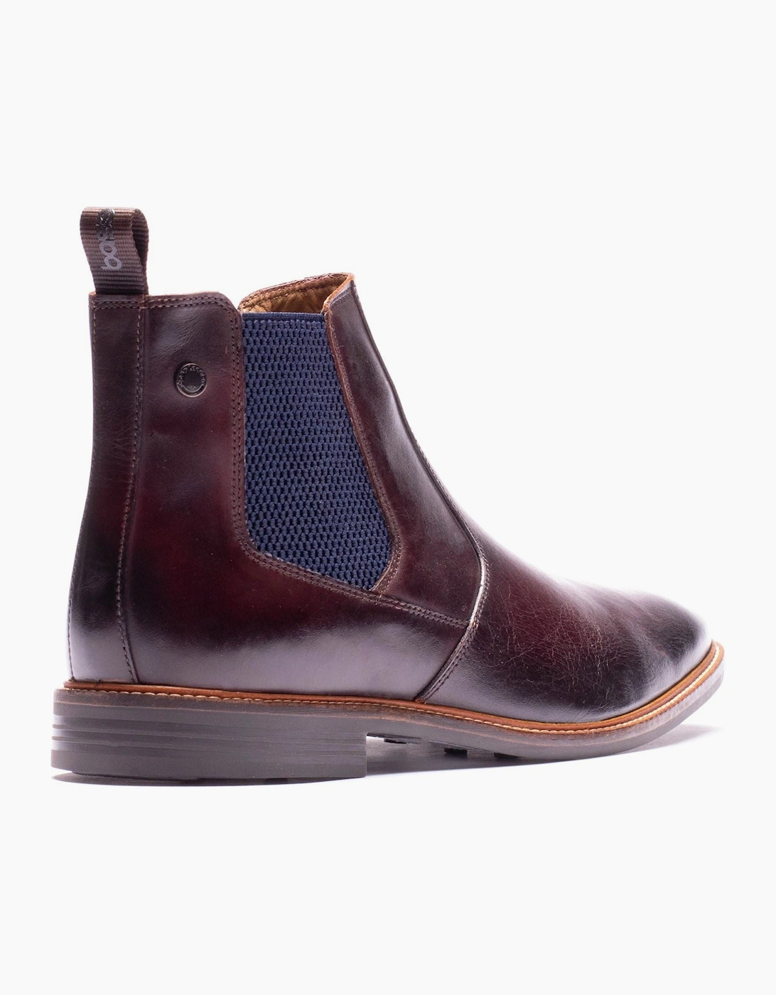 Base London Kensington Leather Men's Washed Brown Boots