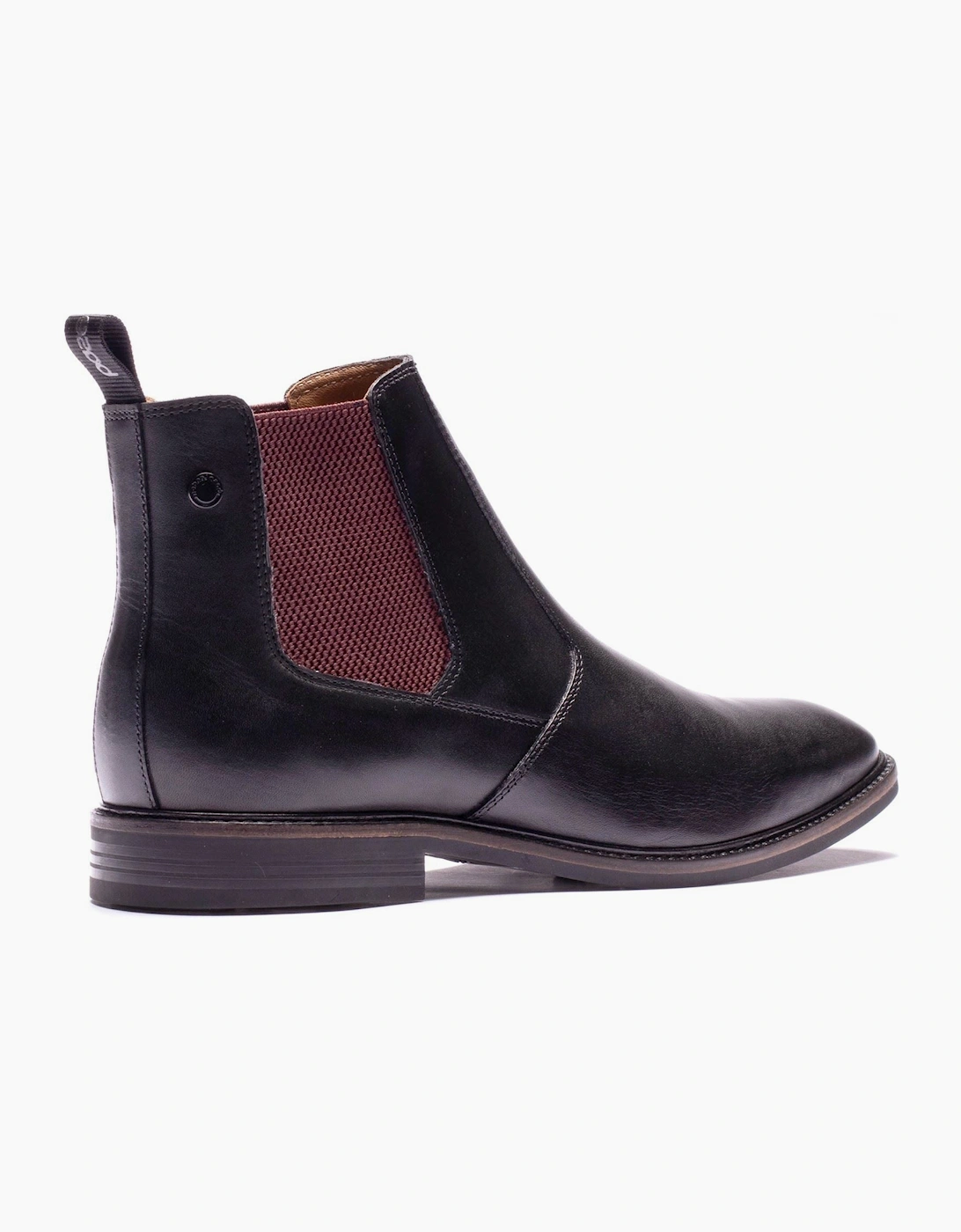 Base London Kensington Leather Men's Black Boots