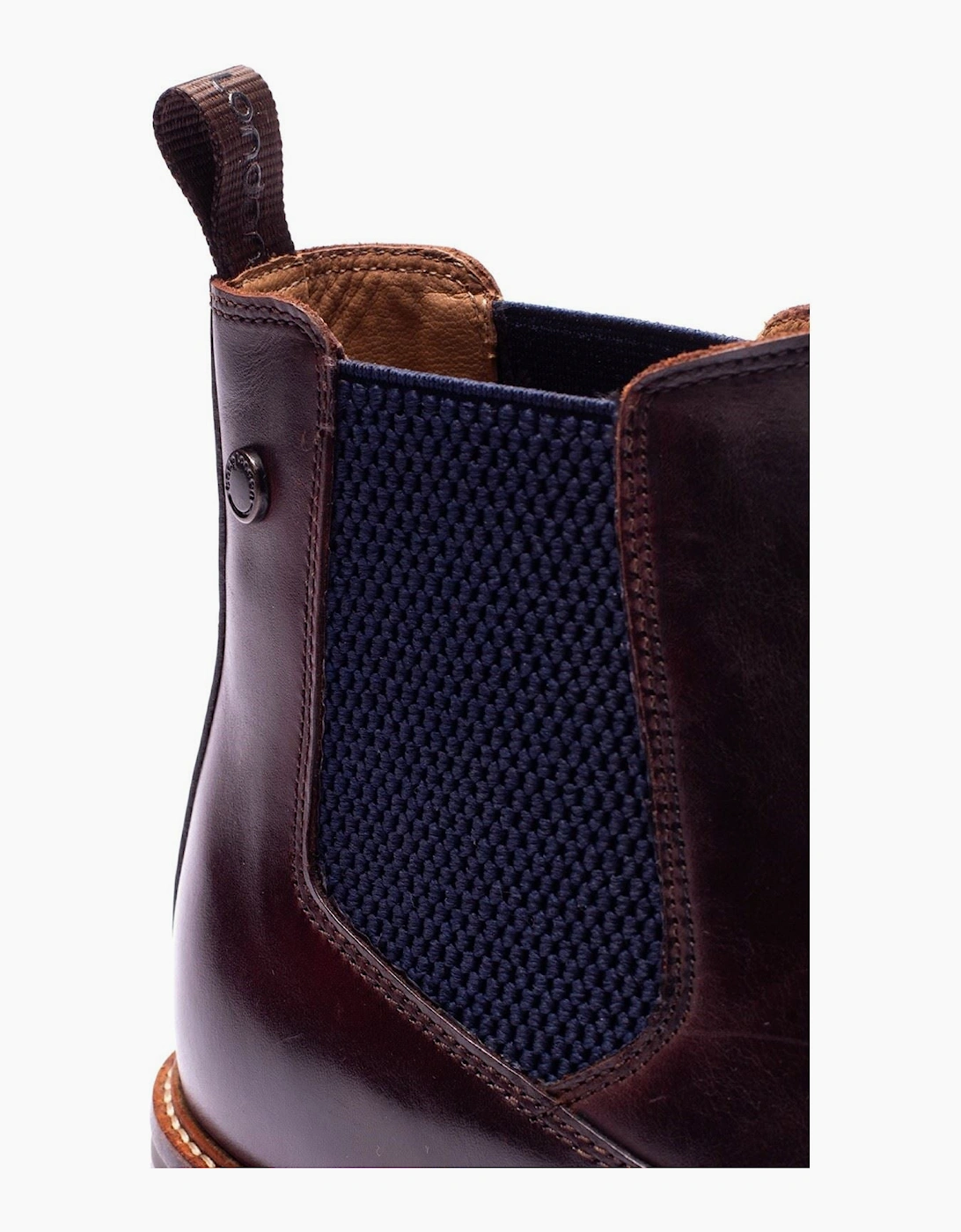 Base London Kensington Leather Men's Washed Brown Boots