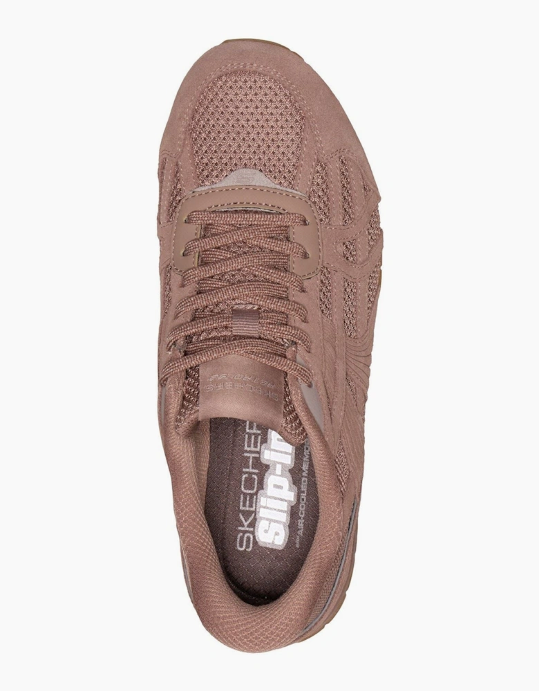 Skechers Retro Lite Oshare Leather Women's Brown Trainers