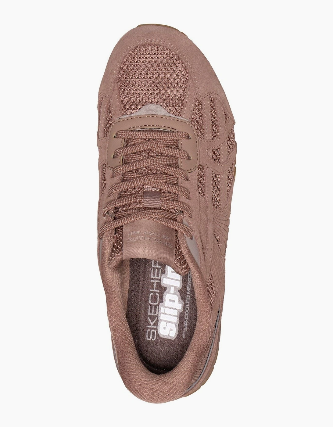 Skechers Retro Lite Oshare Leather Women's Brown Trainers