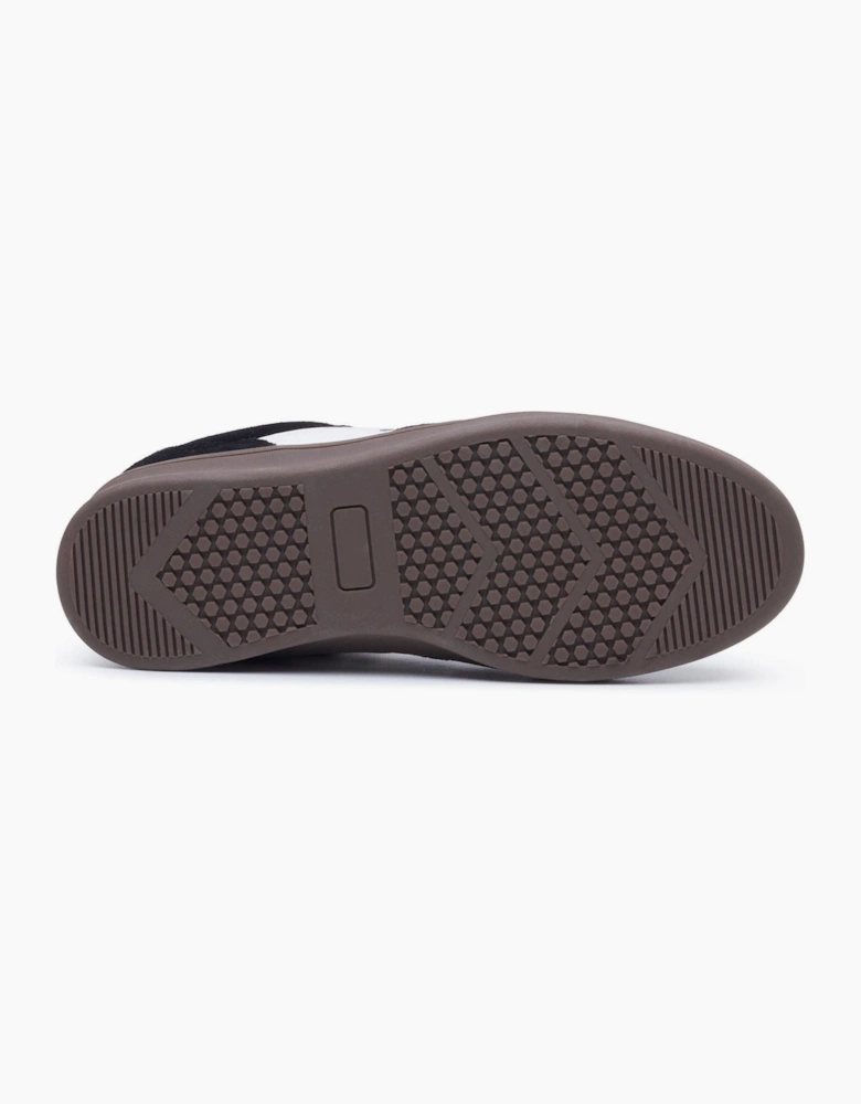 Hush Puppies Maura Suede Women's Black/White Trainers