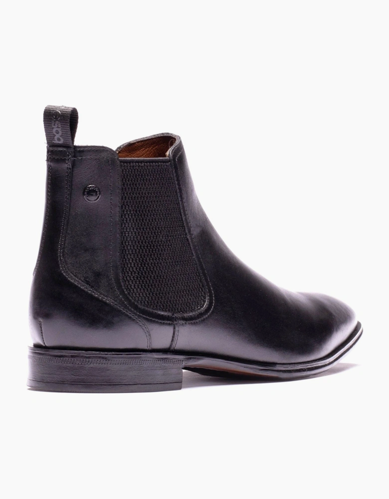 Base London Ellison Leather Men's Black Boots