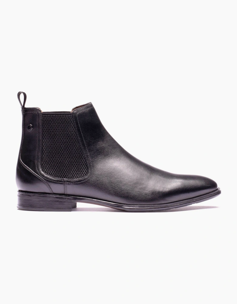 Base London Ellison Leather Men's Black Boots