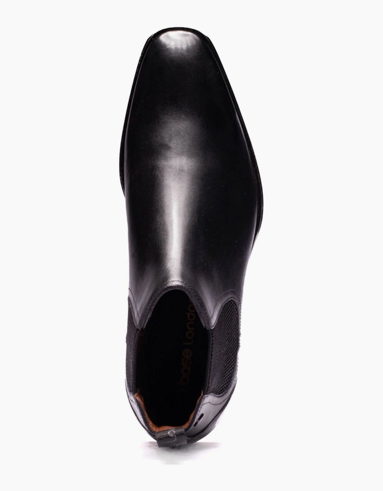 Base London Ellison Leather Men's Black Boots