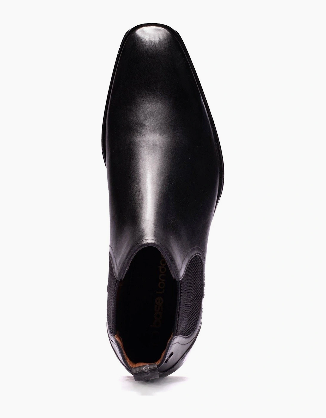 Base London Ellison Leather Men's Black Boots