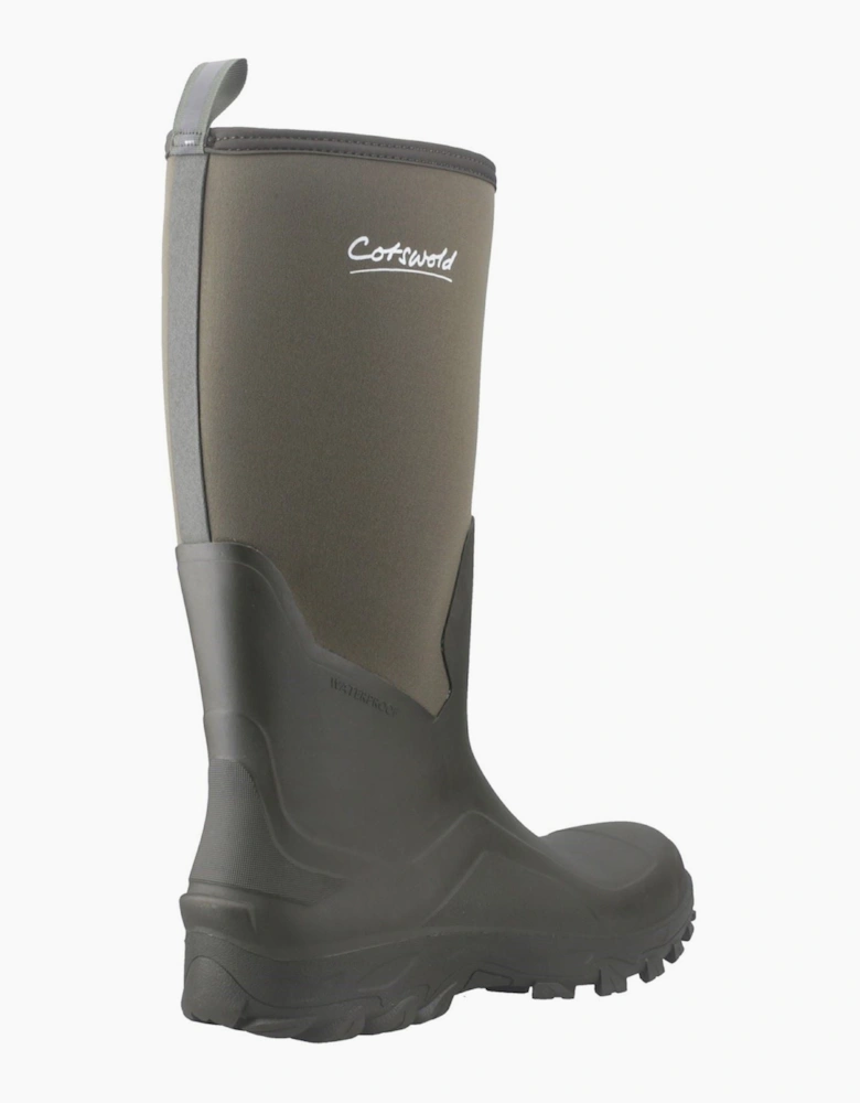 Cotswold Nailsworth Rubber Green Wellington Boots
