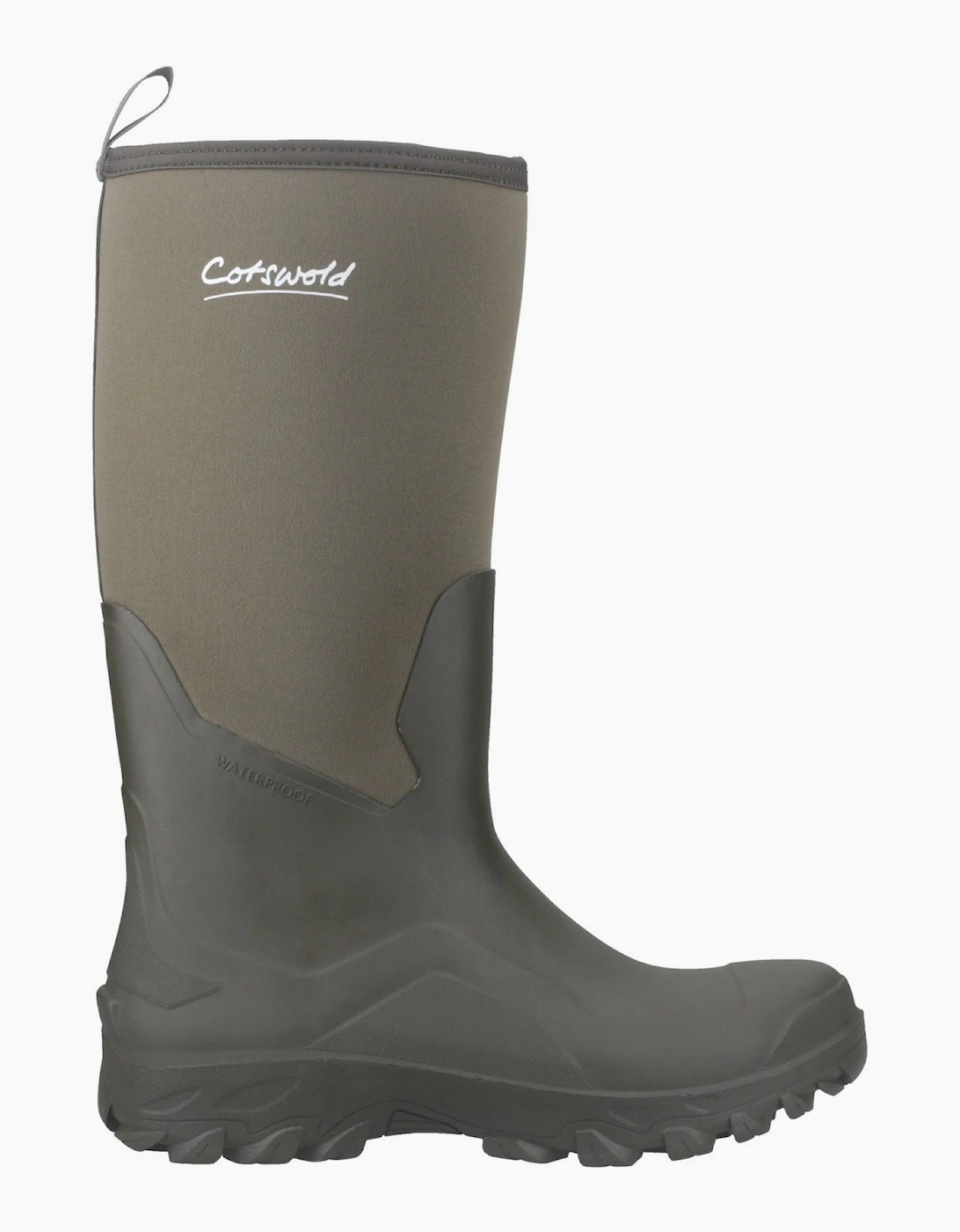 Cotswold Nailsworth Rubber Green Wellington Boots
