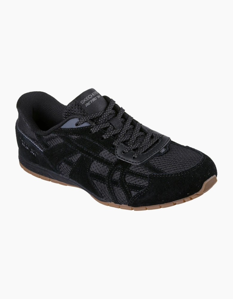 Skechers Retro Lite Oshare Leather Women's Black Trainers