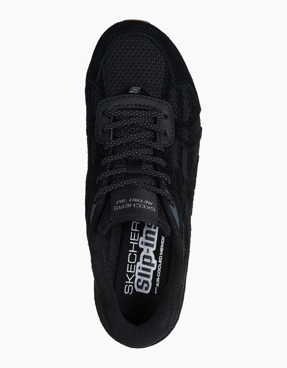 Skechers Retro Lite Oshare Leather Women's Black Trainers